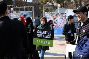 گزارش تصویری دهمین رویداد صبح خلاق تهران با سخنرانی رضا سیاح